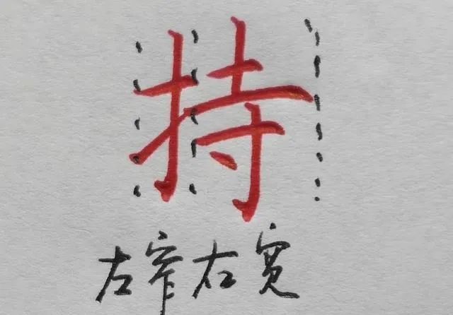 将上下结构中可以延伸加长的笔画特征要牢记.