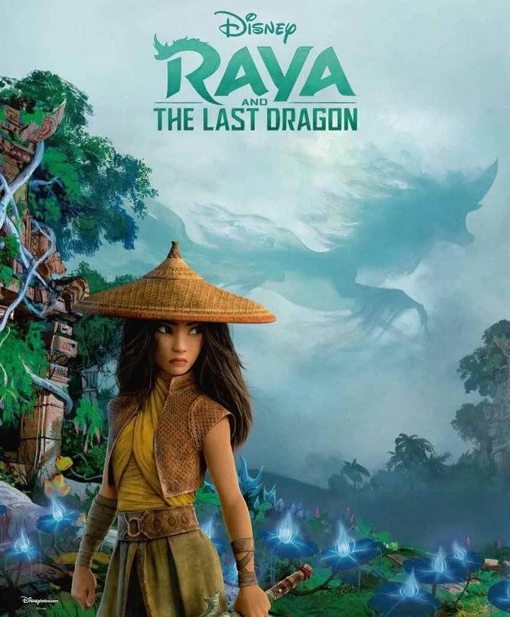 迪士尼动画片《寻龙传说》曝海报,亚裔女战士寻龙记