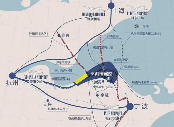 最全!带你领略杭州湾新区(前湾新区)规划与发展