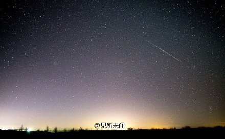 今天来看猎户座的流星雨吧