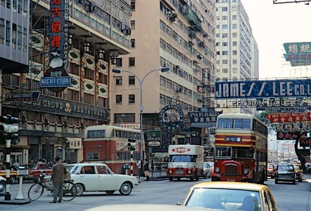 老照片70年代的香港旧影网友羡慕当时的生活水平