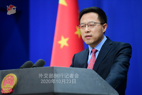 美官员指责中方帮朝鲜逃避美国制裁 赵立坚回应