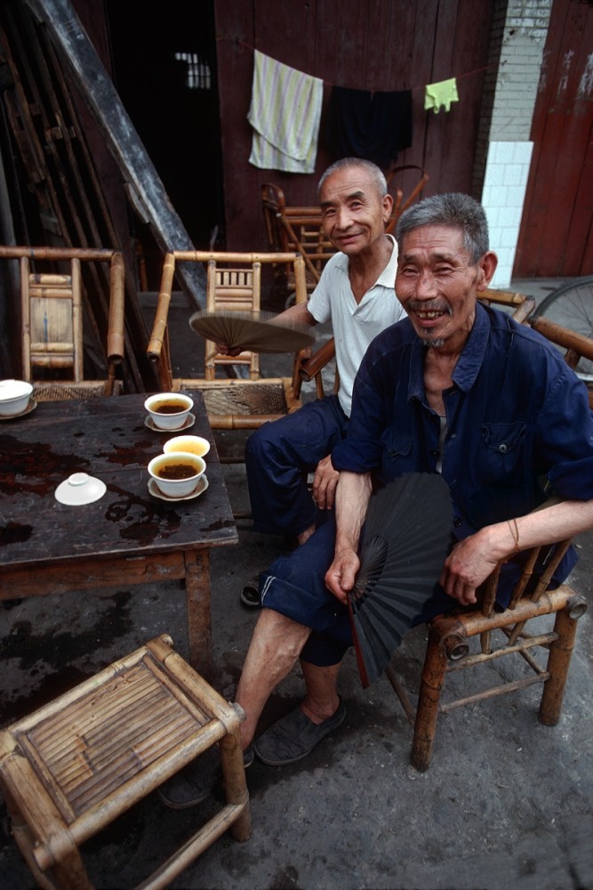 1981年,比尔霍克拍摄的峨眉山,四川乐山老照片