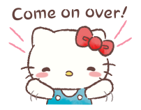 静态贴纸hellokitty凯蒂猫呆萌静态贴纸表情包