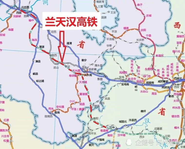 时速350公里新高铁即将开建,串联甘陕,沿线5市经过你家乡吗?
