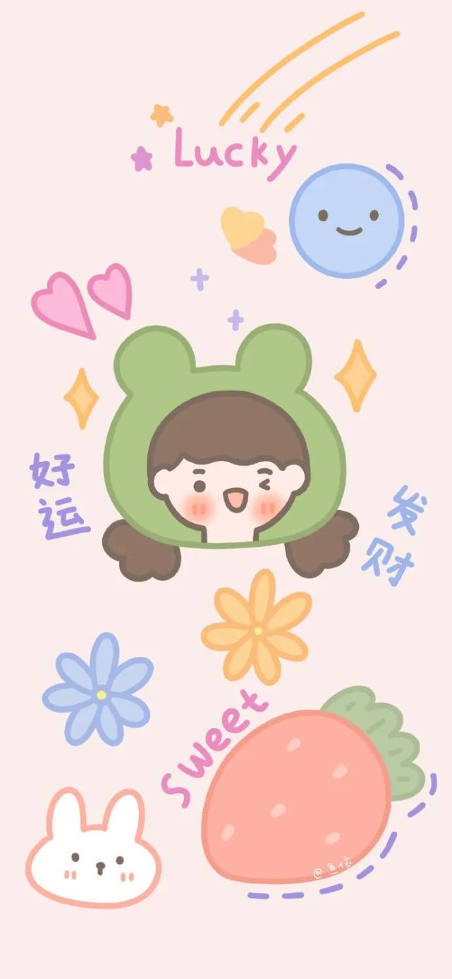 哇哦,原来是可爱小仙女壁纸