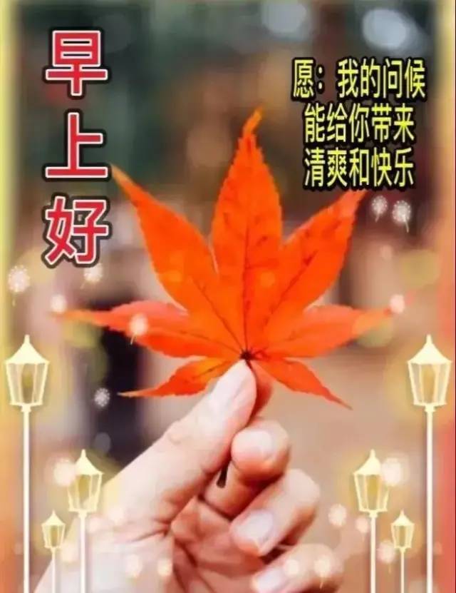 8月28日早上好最棒问候表情祝福语录 清晨最美祝福美图