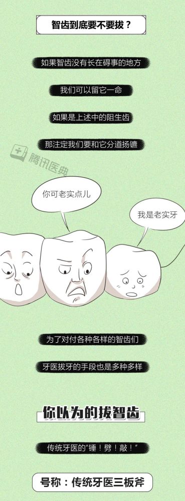 智齿可以一次拔四颗吗?可以,如果你不介意这些