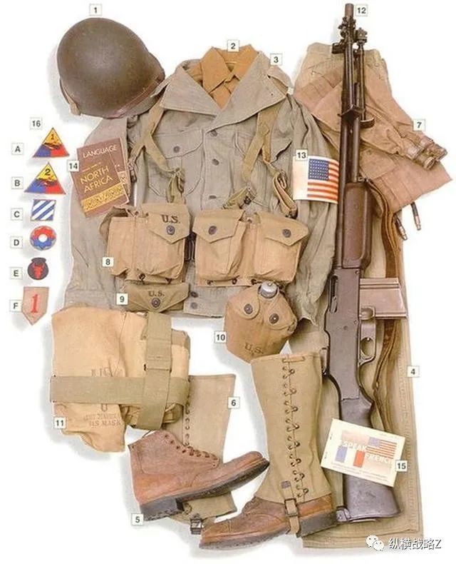 二战各国单兵装备(军服)清单,德军队的最精致,也最复杂