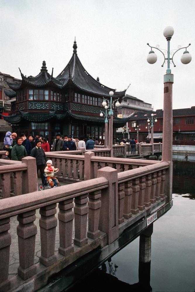 1988年的上海老照片,三十多年前,恍若隔世
