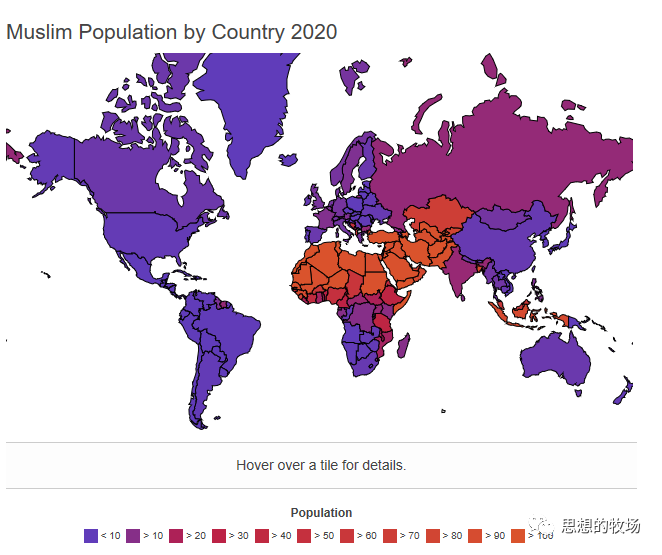 全世界伊斯兰人口_从地理角度解释中东战争不断