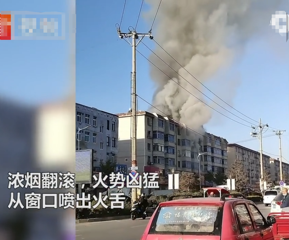 辽宁大连发生一起事件,地址在瓦房店市,场面让人捏一把冷汗