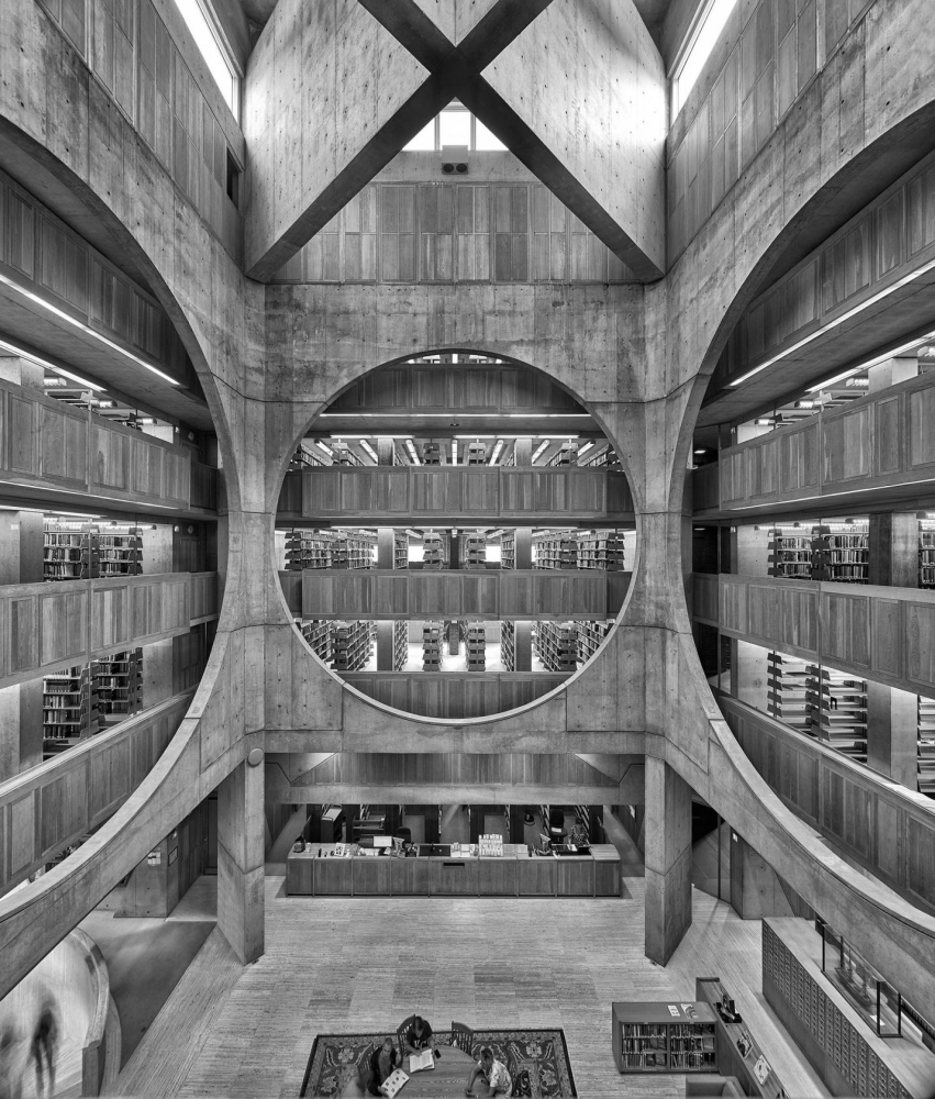 路易斯·康的菲利浦·埃克塞特学院图书馆(1972年)