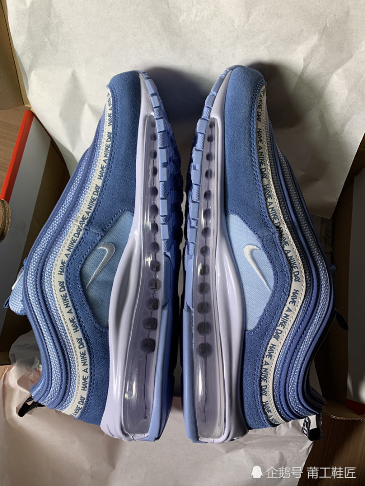 nike air max97笑脸雾霾蓝,始于颜值,终于才华!