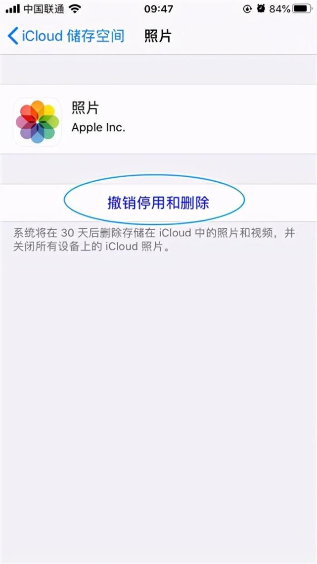 会同步到其他的所有设备上,所以如果确实需要停用和删除icloud照片