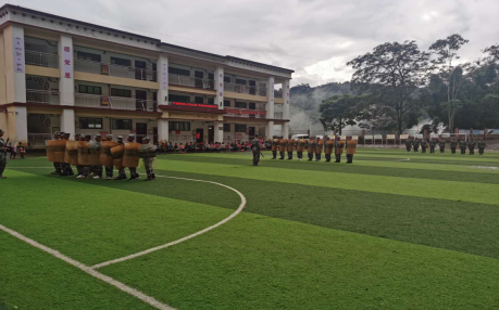 墨脱县德兴乡小学开展国防教育