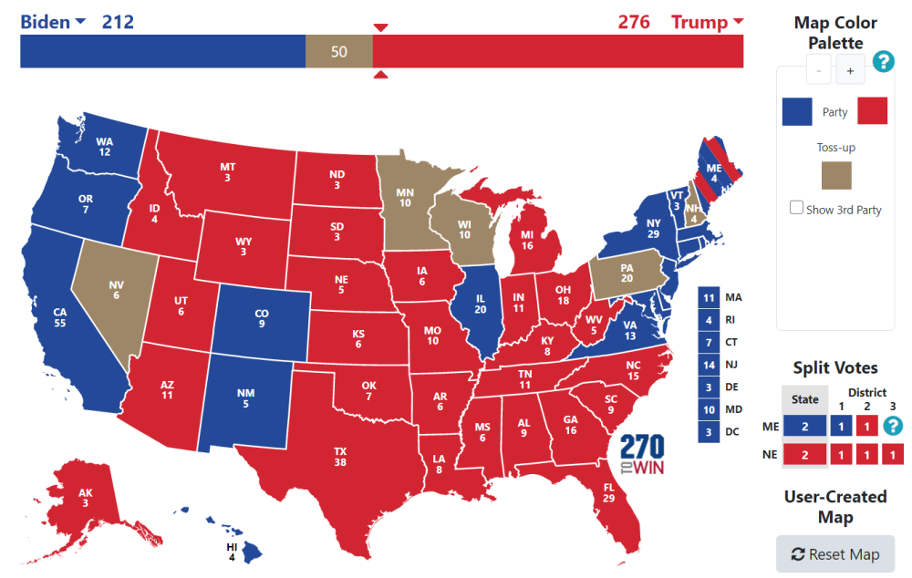 陈力简：押1000美元赌特朗普连任