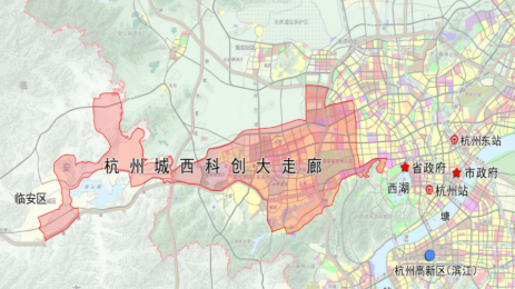 城西科技大走廊规划版图