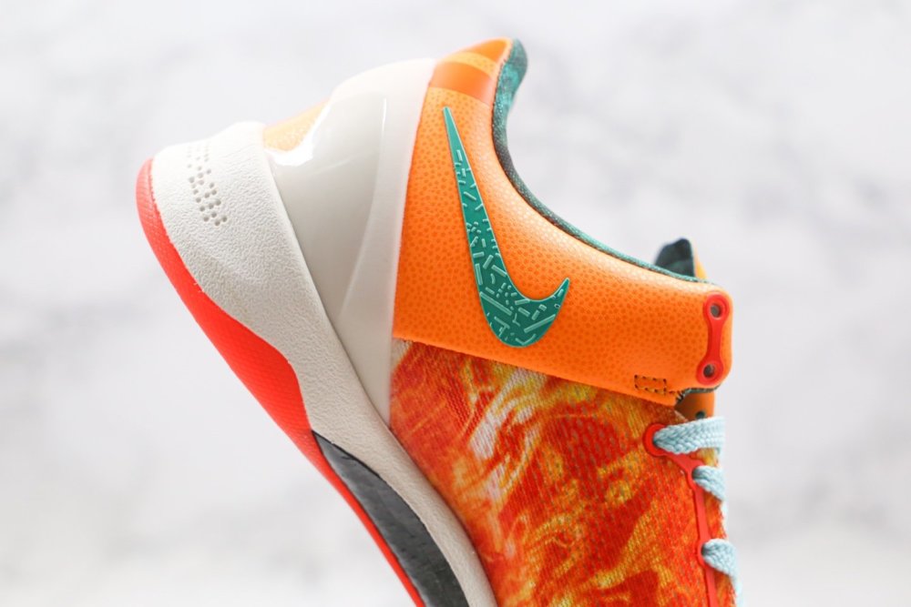 耐克nike kobe 8 system pp科比八代活力橙色篮球鞋