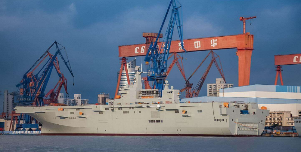 中国075型两栖攻击舰引来关注,实际战力远超日本,不输美军同款
