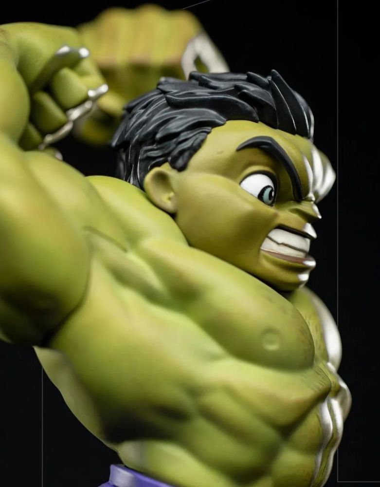 潮玩ironstudiosmarvel绿巨人浩克hulkminicoq版雕像前瞻