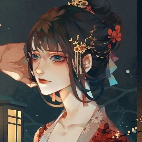 古风动漫女头·古风情感文案