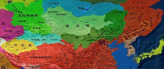 明朝时期的东蒙古,西蒙古,是怎样变成清朝的漠南,漠北
