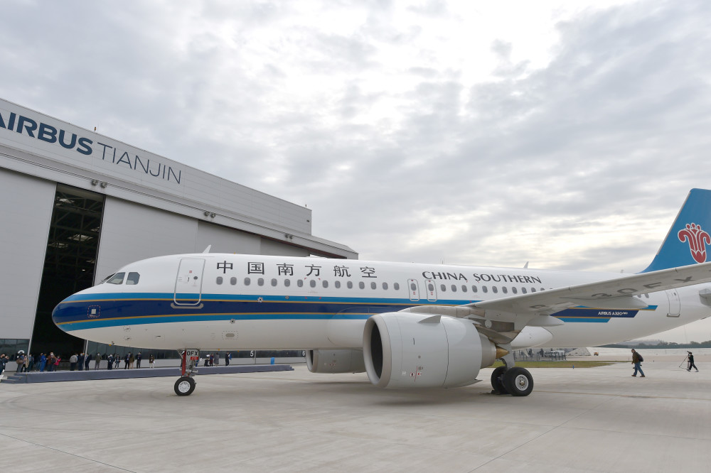 空客将在天津总装生产a321飞机