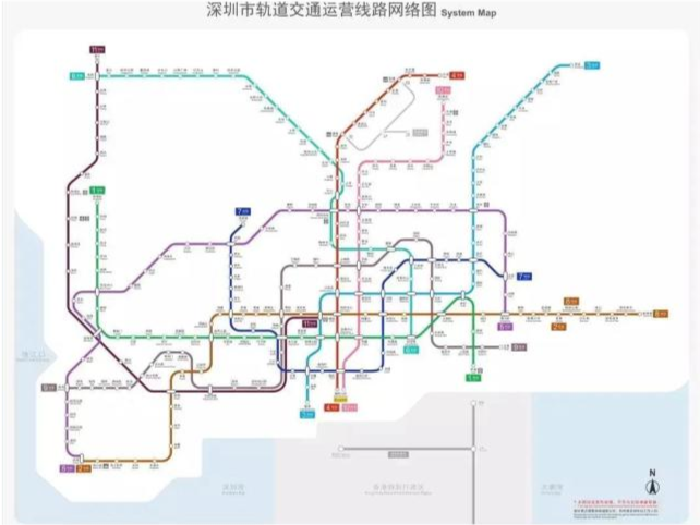 深圳地铁大跃进,2025年各区将实现地铁自由!