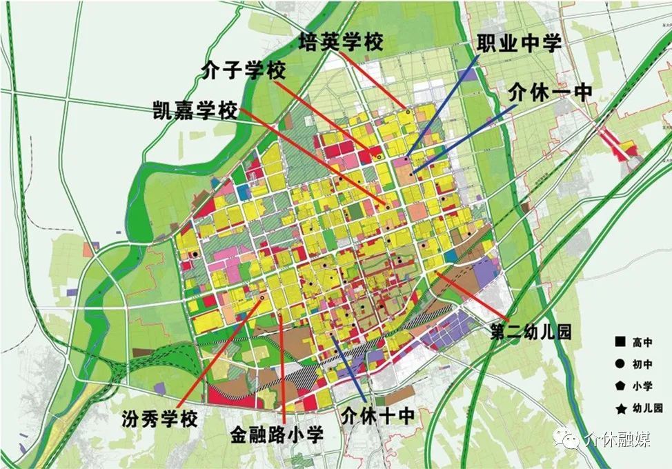 了解学校工程概况) 介休市新建汾秀学校项目 ▼ ▼ ▼ ▼ ▼ 新规划