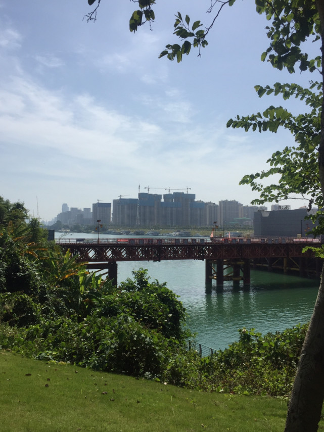 广西柳州凤凰岭大桥,大型侗族鼓楼式风雨桥,不用再去