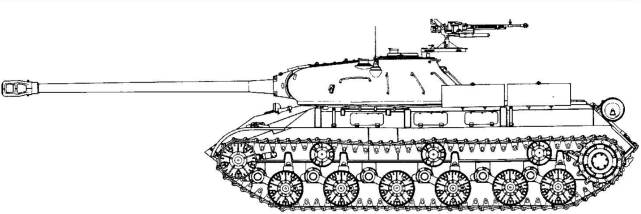 苏联重型坦克巅峰之作,震惊世界的钢铁巨无霸,is-3