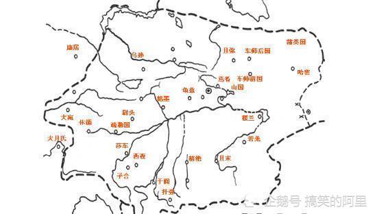 西域三十六国人口_张骞出使西域(2)