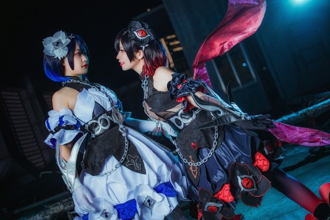 cos【崩坏学园3】希儿·芙乐艾彼岸双生cos正片