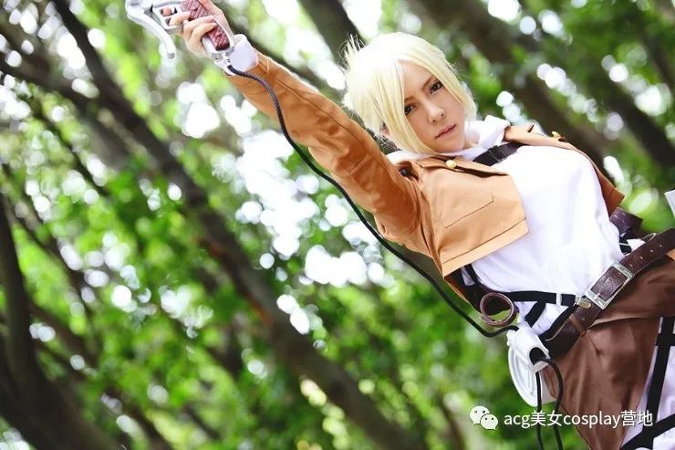 cosplay!进击的巨人-阿尼·利昂纳德@神崎りのあ【】