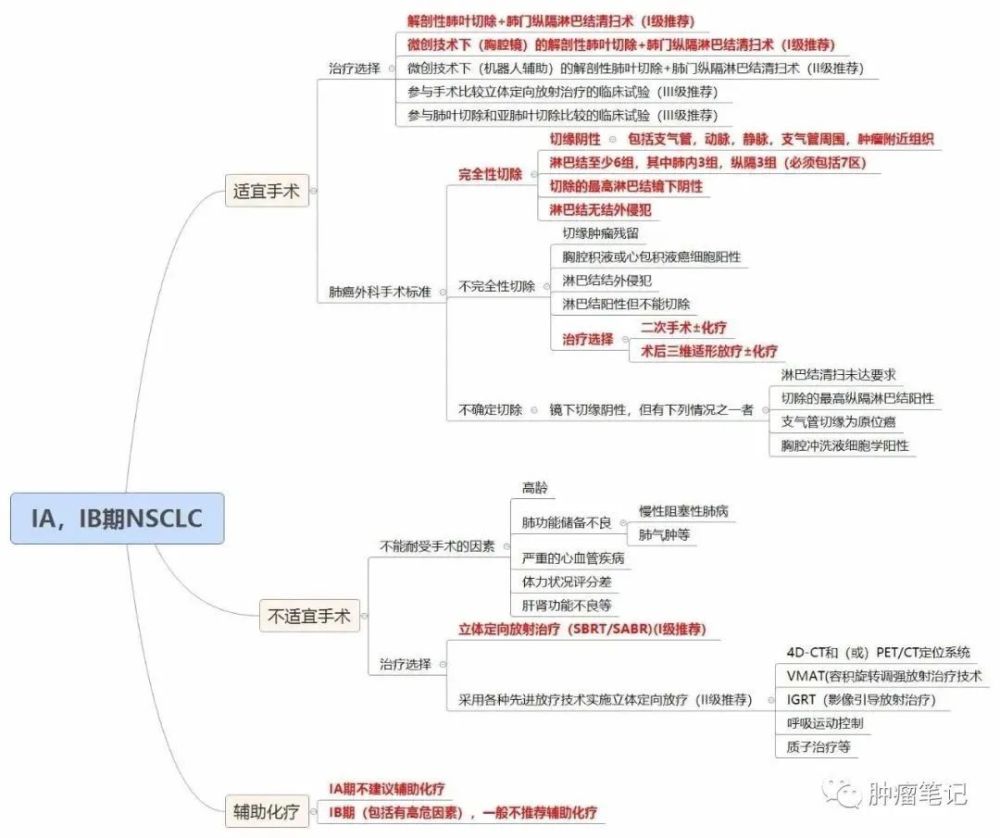 利用思维导图学习肺癌,效率事半功倍