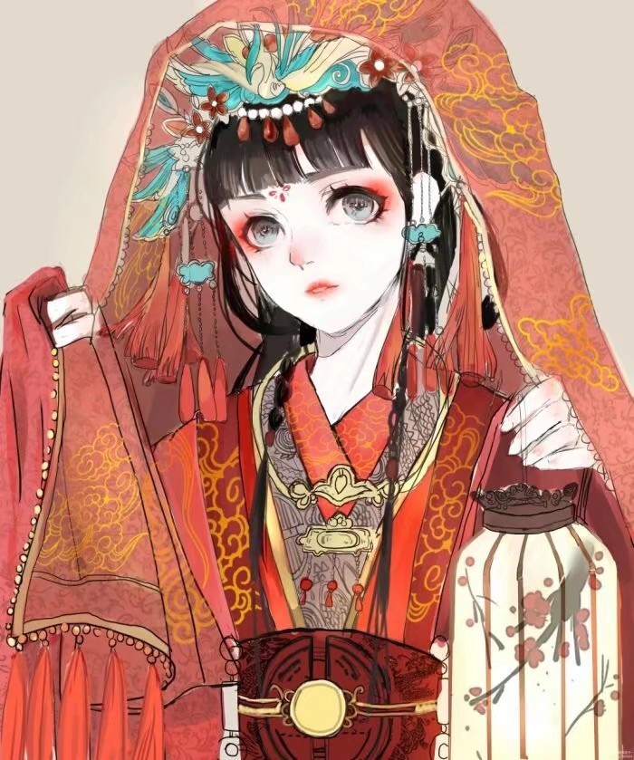 古风唯美/动漫女图‖小女子嫁于我可好