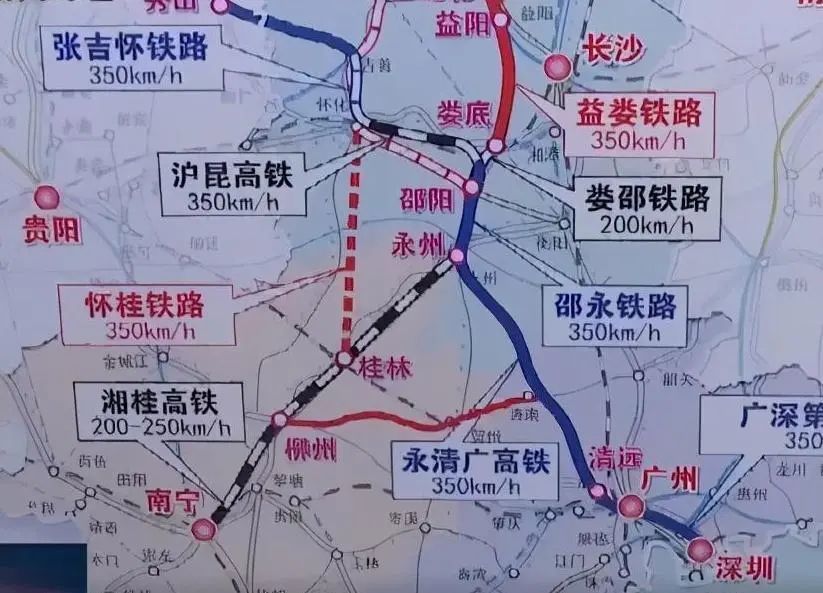 近期,柳州经贺州至广清永高铁沿线各地已进入到预可研高铁站选址工作