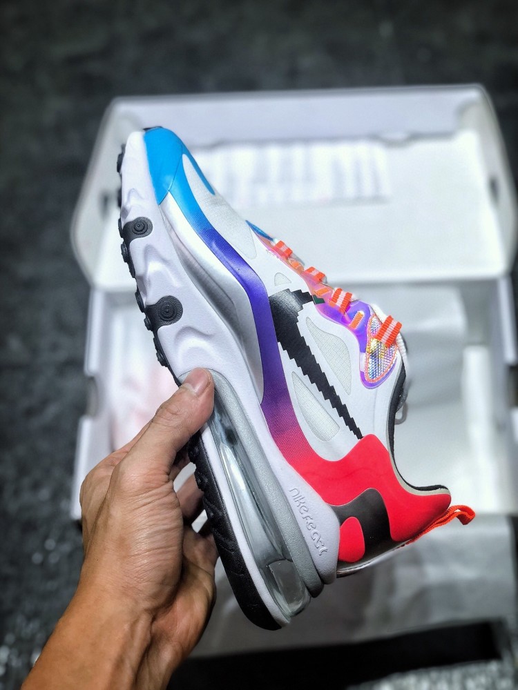 耐克nikeairmax270react电玩英雄联盟开箱测评