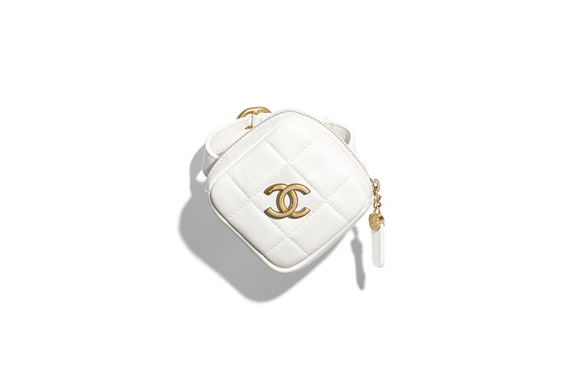 chanel arm coin purse