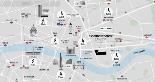 【捡漏】london dock丨伦敦一区的"爱马仕"楼盘,面朝泰晤士河,坐拥两