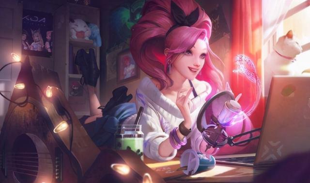 万众期待的新英雄星籁歌姬-萨勒芬妮,已经登录国服了,这个新加入kda的