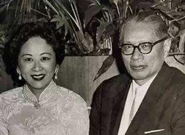 宋子文小13岁妻子,年轻时貌美如花,跟随宋逃到美国后结局如何?