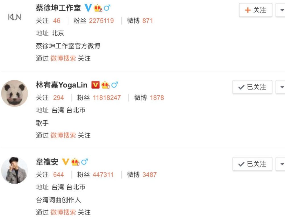 蔡徐坤整理微博关注引热议为什么不来看看他的消费观网友太意外
