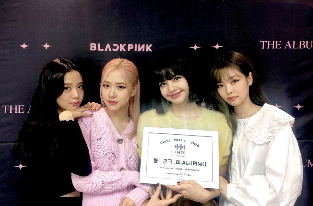 blackpink四人都好绝合体照各有各的美新时代姐妹花无疑了