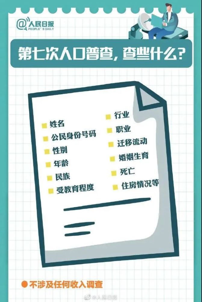 根据《全国人口普查条例》 人口普查每年(3)