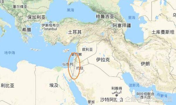 巴勒斯坦面积和人口_以色列和巴勒斯坦地图(3)