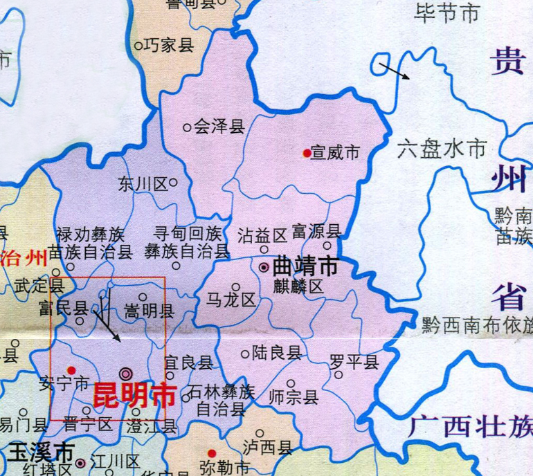 曲靖各县市人口_曲靖南城门图片