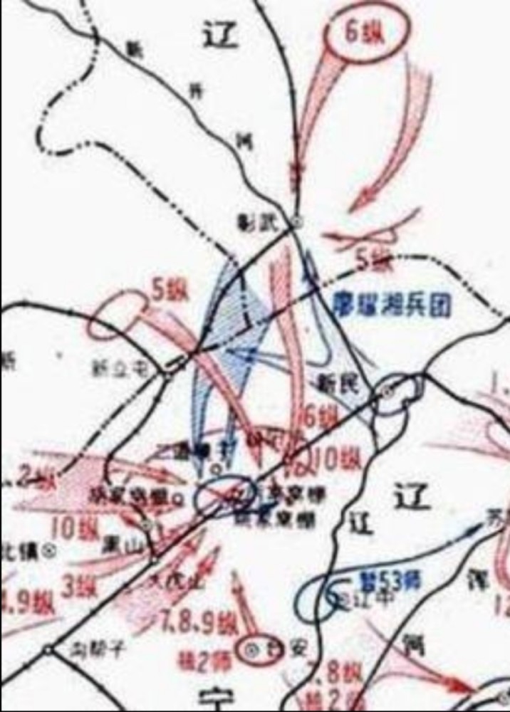 辽西大会战,廖耀湘兵团4个军,3天被围歼,林罗刘:活捉廖耀湘