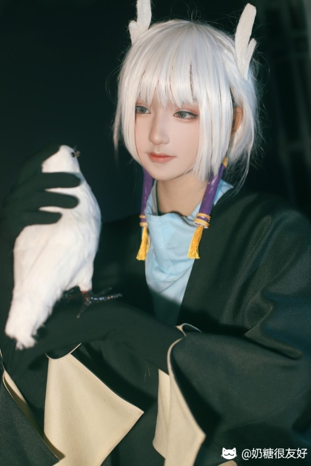 cos 光遇 白菇 漫展返图|白鸟|cosplay|漫展